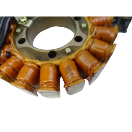 STATORE ALTERNATORE MOTORE CON PICK-UP ORIGINALE SUZUKI BURGMAN 400 AN 1999