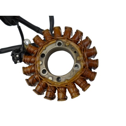 STATORE ALTERNATORE MOTORE CON PICK-UP ORIGINALE SUZUKI BURGMAN 400 AN 1999