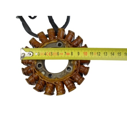 STATORE ALTERNATORE MOTORE CON PICK-UP ORIGINALE SUZUKI BURGMAN 400 AN 1999