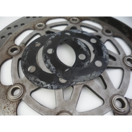 SET COPPIA DISCHI FRENO RUOTA ANTERIORI ORIGINALI KAWASAKI ZXR 400 1992