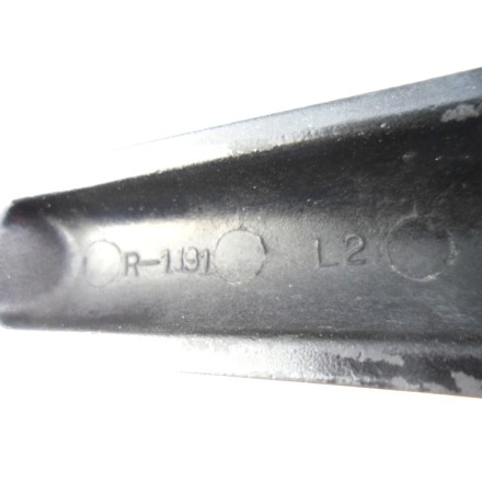 SUPPORTO COMPLETO DI PEDANA POSTERIORE SINISTRA ORIGINALE KAWASAKI ZXR 400 1992