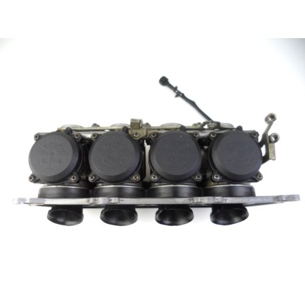 KEIHIN SET CORPO FARFALLATO MOTORE CARBURATORI ORIGINALI KAWASAKI ZXR 400 1992