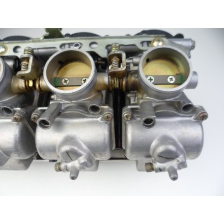 KEIHIN SET CORPO FARFALLATO MOTORE CARBURATORI ORIGINALI KAWASAKI ZXR 400 1992