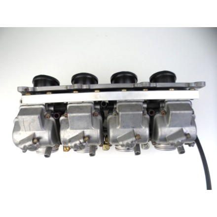 KEIHIN SET CORPO FARFALLATO MOTORE CARBURATORI ORIGINALI KAWASAKI ZXR 400 1992