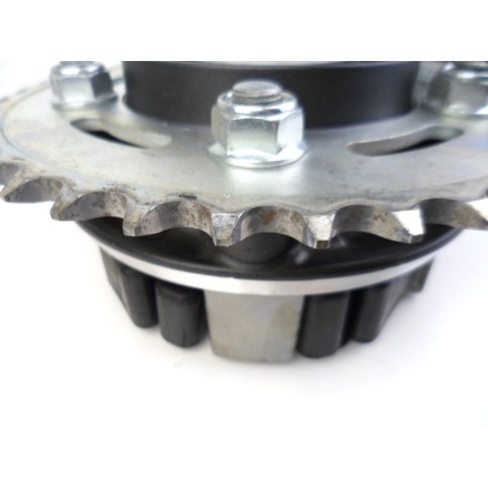 SET MOZZO CON CORONA E PARASTRAPPI RUOTA ORIGINALE HONDA CB 500 X ABS 2014