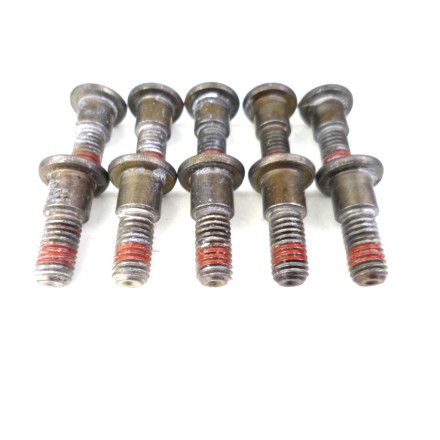 SET 10 PERNI VITI BULLONI DISCHI FRENO ORIGINALI HONDA CB 500 X ABS 2014