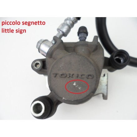 PINZA FRENO CERCHIO POSTERIORE COMPLETA DI TUBO POMPA SUZUKI GSR 600 K8 2008 PINZA FRENO CERCHIO POSTERIORE COMPLETA DI TUBO POMPA SUZUKI GSR 600 K8 2008