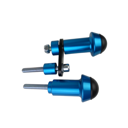 TAMPONI DISTANZIALI LATERALI PROTEZIONI CARENA PER SUZUKI GSX-R 1000 COLORE BLU