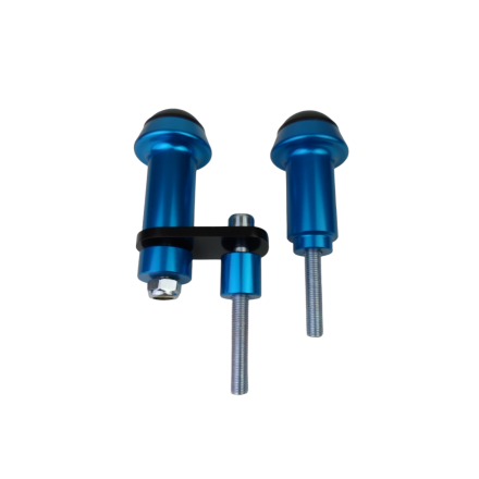 TAMPONI DISTANZIALI LATERALI PROTEZIONI CARENA PER SUZUKI GSX-R 1000 COLORE BLU