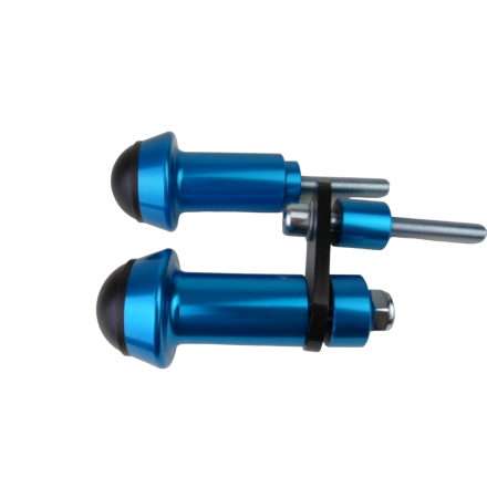 TAMPONI DISTANZIALI LATERALI PROTEZIONI CARENA PER SUZUKI GSX-R 1000 COLORE BLU