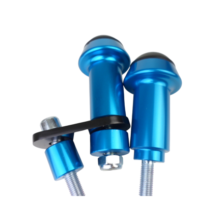 TAMPONI DISTANZIALI LATERALI PROTEZIONI CARENA PER SUZUKI GSX-R 1000 COLORE BLU