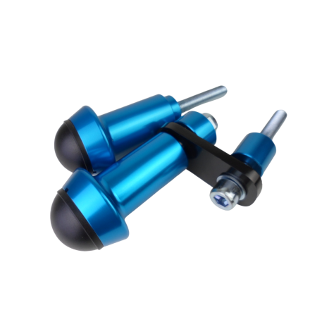 TAMPONI DISTANZIALI LATERALI PROTEZIONI CARENA PER SUZUKI GSX-R 1000 COLORE BLU