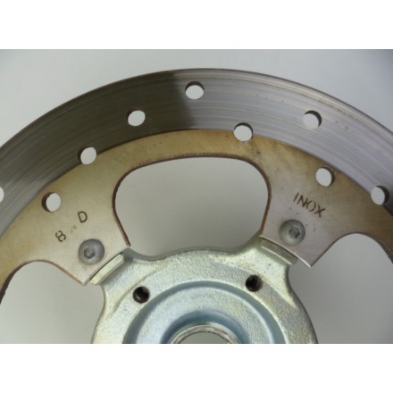 DISCO FRENO RUOTA POSTERIORE (3.89mm) + SUPPORTO PIAGGIO BEVERLY 125 TOURER 2008