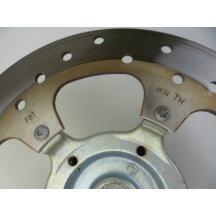 DISCO FRENO RUOTA POSTERIORE (3.89mm) + SUPPORTO PIAGGIO BEVERLY 125 TOURER 2008