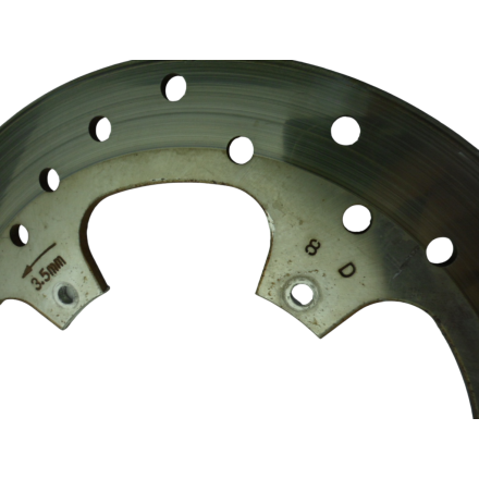 DISCO FRENO RUOTA ANTERIORE (3.96mm) + BULLONI PIAGGIO BEVERLY 125 TOURER 2008