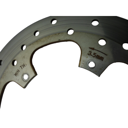 DISCO FRENO RUOTA ANTERIORE (3.96mm) + BULLONI PIAGGIO BEVERLY 125 TOURER 2008