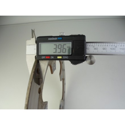 DISCO FRENO RUOTA ANTERIORE (3.96mm) + BULLONI PIAGGIO BEVERLY 125 TOURER 2008