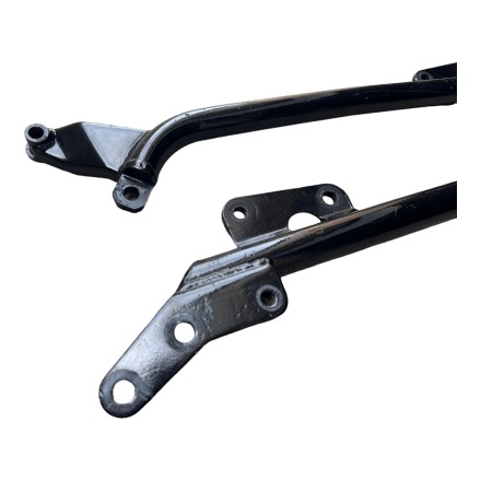 COPPIA SUPPORTI MOTORE / TELAIO CULLA INFERIORE STAFFE PER MOTO GUZZI 850 T3