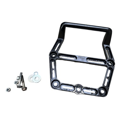 BAGS BAULETTO BORSE BAULE POSTERIORE CENTRALE CON STAFFA PER MOTO GUZZI VINTAGE