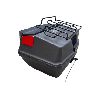 BAGS BAULETTO BORSE BAULE POSTERIORE CENTRALE CON STAFFA PER MOTO GUZZI VINTAGE