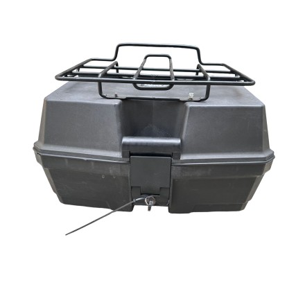 BAGS BAULETTO BORSE BAULE POSTERIORE CENTRALE CON STAFFA PER MOTO GUZZI VINTAGE