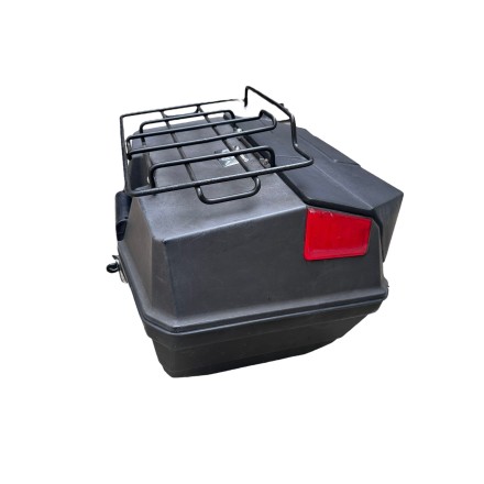 BAGS BAULETTO BORSE BAULE POSTERIORE CENTRALE CON STAFFA PER MOTO GUZZI VINTAGE