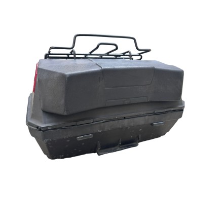 BAGS BAULETTO BORSE BAULE POSTERIORE CENTRALE CON STAFFA PER MOTO GUZZI VINTAGE