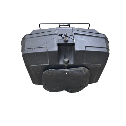 BAGS BAULETTO BORSE BAULE POSTERIORE CENTRALE CON STAFFA PER MOTO GUZZI VINTAGE