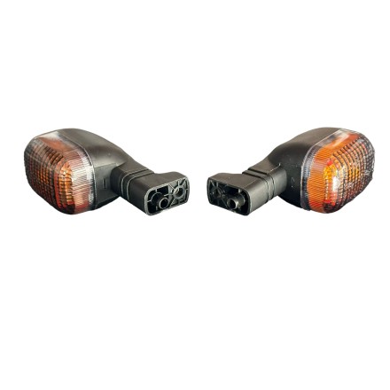 COPPIA 2 FRECCE INDICATORI FUME' ORIGINALI ECIE PER BENELLI 491 GT 50 RR SPORT